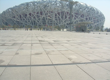 樹脂線性成品排水溝城市中的風景線