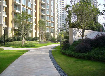 公園景觀排水溝-鵝卵石排水溝的應用案例展示